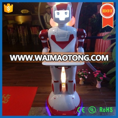 2016 Hot Sell 3rd Generation Intelligent Humanoid Robot Waiter For Restaurant And coffer house,Factory Price